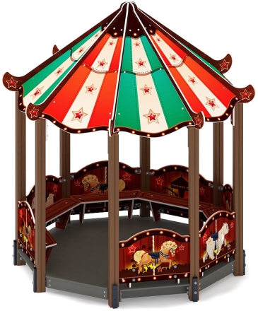 Беседка-пагода Карнавал (Шапито) - МФ 10.22.01-01, фото 1