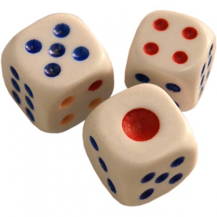 Зары, игральные кости большие 18мм, фото 1