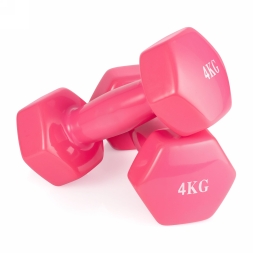 Гантель неразборная  4 кг винил, фото 2