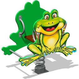 Качалка на пружине Лягушонок У1 КЧ065 для детской площадки Качалка на пружине Лягушонок У1 КЧ065 для детской площадки