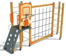 Гимнастический комплекс ДСК-07 для уличных спортивных площадок Гимнастический комплекс ДСК-07 для уличных спортивных площадок