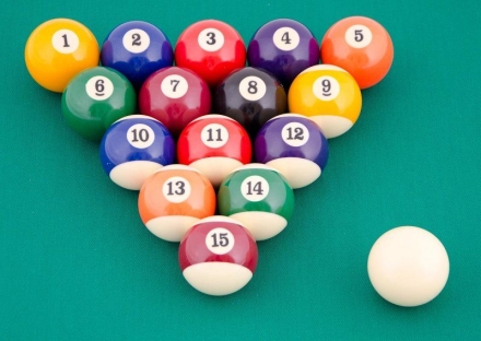 Комплект бильярдных шаров 57.2 мм "Classic Standard", фото 2