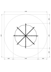 Беседка-пагода Карнавал (Полянка) - МФ 10.22.01-02, фото 6