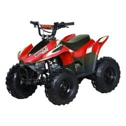 Квадроцикл KAYO YCF SPACE 1 KD110