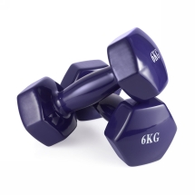 Гантель неразборная  6 кг винил