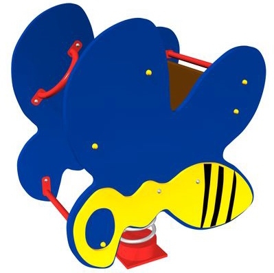 Качалка на пружине Пчелка КЧ047 для детской площадки, фото 1