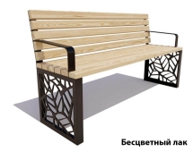 Парковая скамейка Севастополь, Лиственница 1,5 м