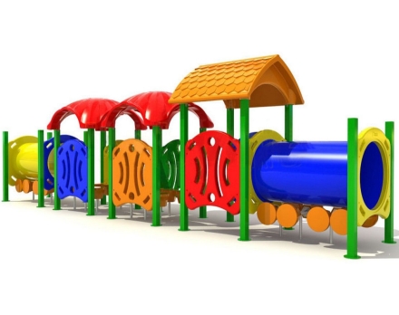 Детский игровой комплекс Вагоновожатый 3, фото 1