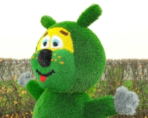 Топиари гусеница Лика, h=160см - газон Есо Топиари гусеница Лика, h=160см - газон Есо