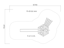 Игровой комплекс Эко 071301 для детской площадки