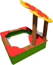 Песочный двор "Цветок" ТЕ310 Песочный двор "Цветок" ТЕ310