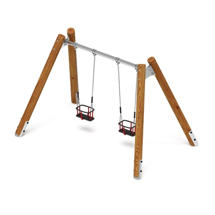 Качели (Лиственница темный) ИО 12.Р.04.04.01-Л.И1.01, фото 3