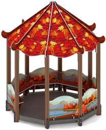 Беседка-пагода Карнавал (Осень) - МФ 10.22.01-20, фото 1