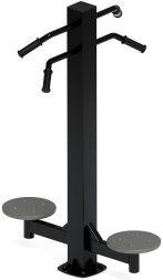 Твистер двойной - Уличный тренажер - СТ 017-11, фото 4 Твистер двойной - Уличный тренажер - СТ 017-11, фото 4