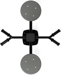 Твистер двойной - Уличный тренажер - СТ 017-11, фото 5 Твистер двойной - Уличный тренажер - СТ 017-11, фото 5