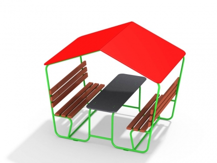 МФ 3.051 Столик для песочницы круглый, фото 1