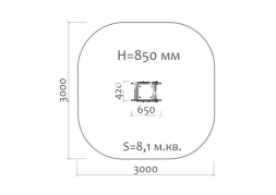 Качалка на пружине Аленький цветочек 04043 для детской площадки, фото 2
