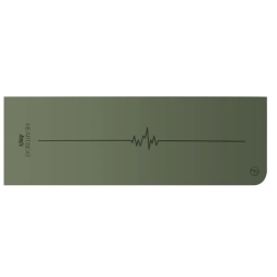Коврик для йоги AIREX Heartbeat Mat оливковый, фото 2