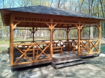 Прямоугольная беседка БОЛЬШАЯ ЕВРОПА Прямоугольная беседка БОЛЬШАЯ ЕВРОПА