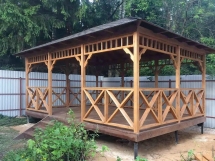 Прямоугольная беседка БОЛЬШАЯ ЕВРОПА Прямоугольная беседка БОЛЬШАЯ ЕВРОПА