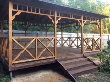 Прямоугольная беседка БОЛЬШАЯ ЕВРОПА Прямоугольная беседка БОЛЬШАЯ ЕВРОПА