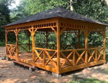 Прямоугольная беседка БОЛЬШАЯ ЕВРОПА Прямоугольная беседка БОЛЬШАЯ ЕВРОПА