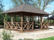 Прямоугольная беседка БОЛЬШАЯ ЕВРОПА Прямоугольная беседка БОЛЬШАЯ ЕВРОПА