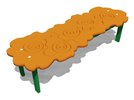 Скамейка детская 26004 для игровой площадки, фото 1