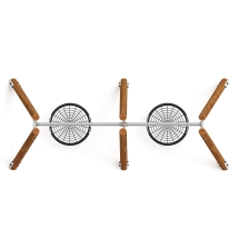 Качели (Лиственница темный) ИО 12.Р.05.05-Л.И1.01