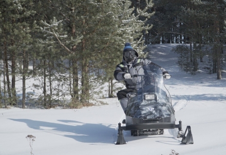Мини-снегоход БУРЛАК-М Егерь Опти 17 л.с., фото 7