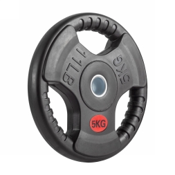 Диск 31 мм. обрезиненный с 3-мя хватами 5 кг (модель: D1), фото 2 Диск 31 мм. обрезиненный с 3-мя хватами 5 кг (модель: D1), фото 2