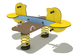 Качалка на пружине КНП-072 для детской площадки Качалка на пружине КНП-072 для детской площадки