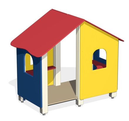 Домик-беседка Дворик ПС-59 для детской площадки, фото 2