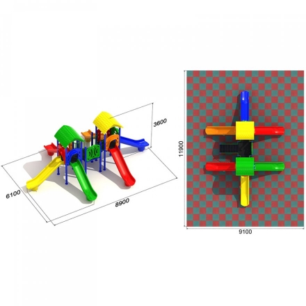 Детская площадка Водопад 3.1, фото 3