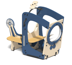 Игровой комплекс Вертолёт малый 2 ИО-12.4 для детской площадки