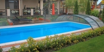 Бассейн 14,1х4,04х1,4-1,85м. ПОРТО POOL COVER композитный (чаша)