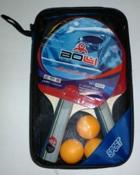 Набор для н/т Boli Pai 6005В (2 ракетки + 3 шара) в чехле
