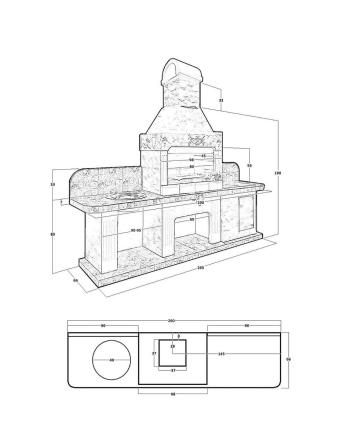 Летняя кухня БАНКЕТ с барбекю, фото 5