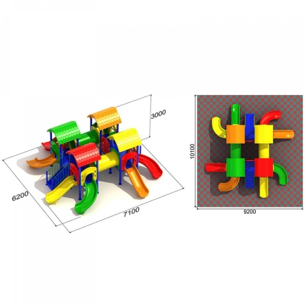 Детская площадка Фокус 2.1, фото 3