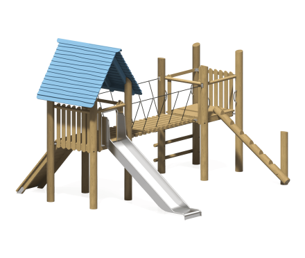 Игровой комплекс Эко ИК-235 для детской площадки, фото 1