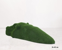 Топиари Бегемот в воде, h=45см - газон Есо Топиари Бегемот в воде, h=45см - газон Есо