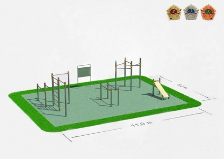 Спортивная площадка для Workout СП-6, фото 1