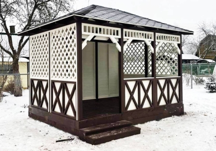 Прямоугольная беседка Малая Калифорния, фото 5