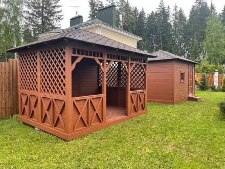 Прямоугольная беседка Малая Калифорния, фото 10