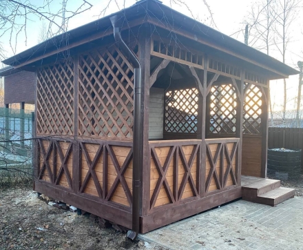 Прямоугольная беседка Малая Калифорния, фото 7