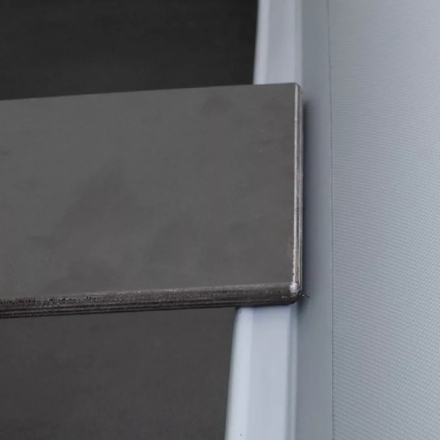 Моторная лодка Flinc ПВХ Феникс 280 Т Люкс пол-книжка Серый, фото 5