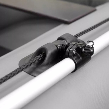 Моторная лодка Flinc ПВХ Феникс 280 Т Люкс пол-книжка Серый, фото 2