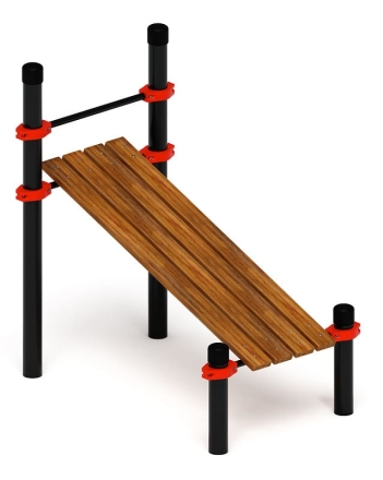 Воркаут 89 красный ВТ 11.13-01, фото 2