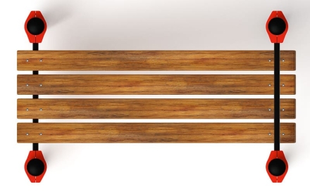 Воркаут 89 красный ВТ 11.13-01, фото 5