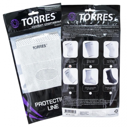 Суппорт голеностопа&quot;TORRES &quot;, нейлон, размер M, черный , фото 2